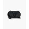 Marc Jacobs The Quilted Softshot Crossbody Bag In Black