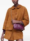 Marc Jacobs The Quilted Top-handle Mini Bag In Red
