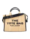 Marc Jacobs Medium Tote Raffia Woven Texture Top Handles