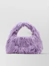 Marc Jacobs The Rectangular Faux-fur Mini Handbag