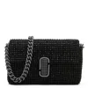 Marc Jacobs The Rhinestone J Marc Mini Shoulder Bag In Black