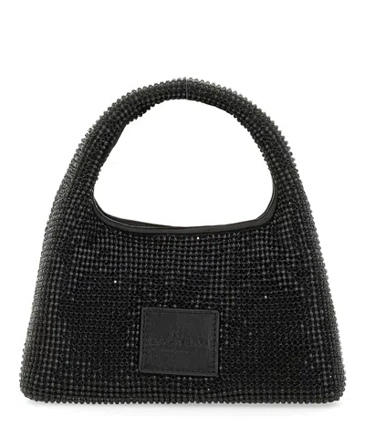 MARC JACOBS THE RHINESTONE MINI HOBO BAG