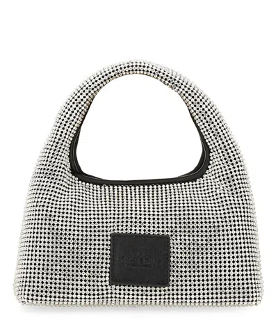 MARC JACOBS THE RHINESTONE MINI HOBO BAG