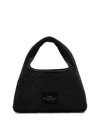 Marc Jacobs The Mini Sack Rhinestone Top-handle Bag In Black