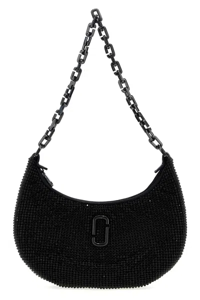 MARC JACOBS MARC JACOBS 'THE RHINESTONE SMALL CURVE BAG' SHOULDER BAG