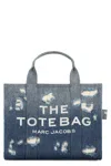 Marc Jacobs The Rip And Repair Denim Medium Tote Bag In Multi