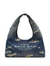 Marc Jacobs The Rip And Repair Denim Shoulder Bag In Blue