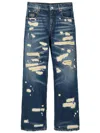 Marc Jacobs The Rip And Repair Straight Jean Jeans