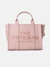 Marc Jacobs (the) Rose Leather Midi Tote Bag In Pink