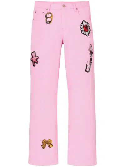 MARC JACOBS THE RUNWAY CHARM STRAIGHT JEANS