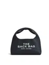 Marc Jacobs Womens Black The Mini Sack Bag In White