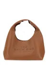 Marc Jacobs The Mini Sack Leather Handbag In Brown