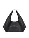 Marc Jacobs The Sack Large Black Leather Shoulder Bag In Black