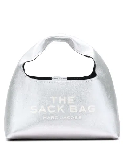 Marc Jacobs The Sack Bag Handbag In Silver
