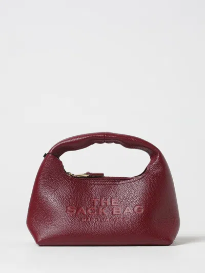 Marc Jacobs The Sack Bag In Grained Leather In Burgundy