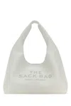 MARC JACOBS THE SACK BAG LOGO DEBOSSED SHOULDER BAG