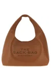 Marc Jacobs The Sack Logo Detailed Shoulder Bag In Brown