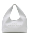 Marc Jacobs The Xl Sack Leather Shoulder Bag In White