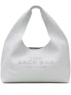Marc Jacobs The Xl Sack Leather Shoulder Bag In White