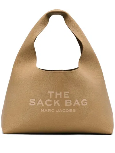 Marc Jacobs Top Handle Sack Bag In Brown