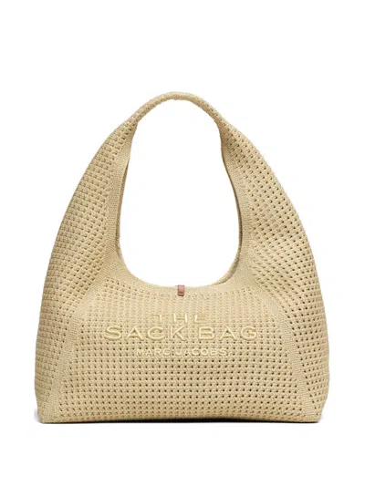 Marc Jacobs The Sack Lurex Shoulder Bag With Removable Inner Pouch In Yellow