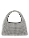 Marc Jacobs The Sack Crystal Embellished Mini Hobo Bag In Gray