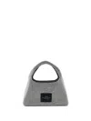 Marc Jacobs The Sack Crystal Embellished Mini Hobo Bag In Black