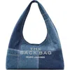 Marc Jacobs The Sack Denim Shoulder Bag In Blue