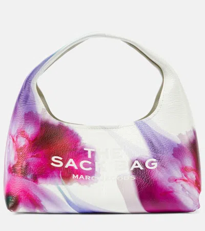 Marc Jacobs The Future Floral Sack Bag In White/multicolor
