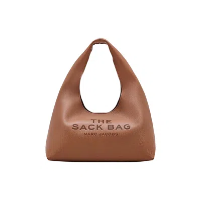 Pre-owned Marc Jacobs The Sack Leather Bag 'argan Oil' | Brown | Women's Size Onesize