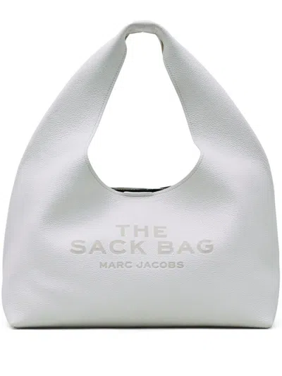 Marc Jacobs The Sack Leather Hobo Bag In White