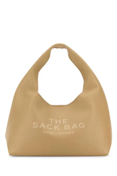 Marc Jacobs The Sack Leather Shopping Handbag In Beige O Tan