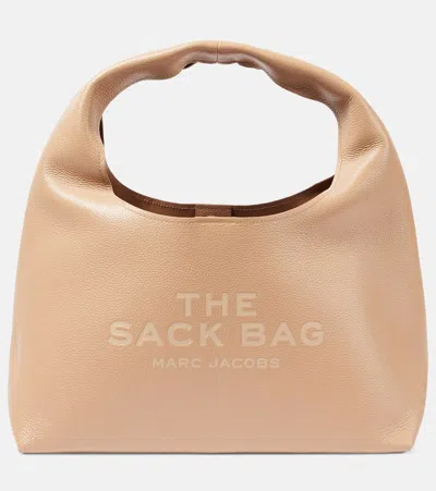 Marc Jacobs The Sack Leather Tote Bag In Brown