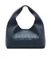 Marc Jacobs Calfskin Shoulder Bag With Distinctive Hobo Shape In Black