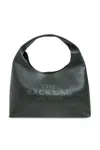 Marc Jacobs The Sack Logo Detailed Shoulder Bag In Green