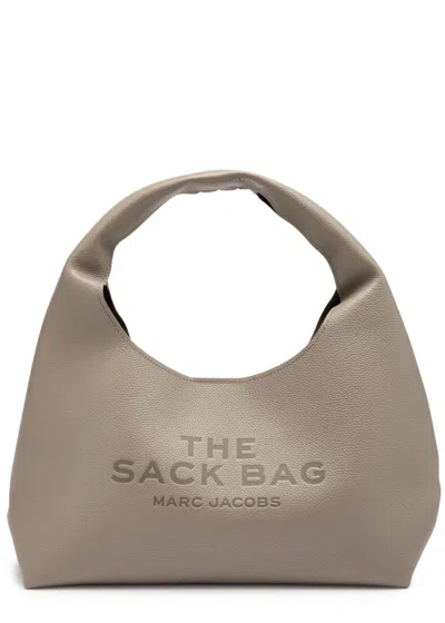 MARC JACOBS MARC JACOBS THE SACK MEDIUM GRAINED LEATHER TOTE