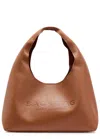 Marc Jacobs The Micro Grain Leather Crossbody Sack In Brown
