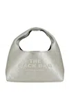 Marc Jacobs The Mini Leather Sack Bag In Silver