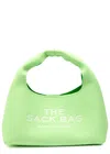 Marc Jacobs The Sack Mini Grained Leather Tote In Mint