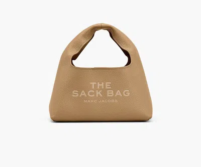 MARC JACOBS MARC JACOBS THE SACK MINI LEATHER HOBO BAG
