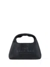 Marc Jacobs The Sack Mini Leather Hobo Bag In Black