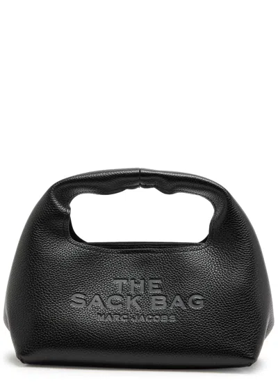 MARC JACOBS MARC JACOBS THE SACK MINI LEATHER TOP HANDLE BAG
