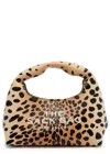 Marc Jacobs The Sack Mini Leopard-print Leather Top Handle Bag In Nude