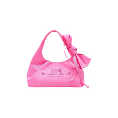 Pre-owned Marc Jacobs The Sack Nylon Bow Sack Bag 'bow Pink' | Women's Size Onesize