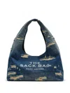 Marc Jacobs The Sack Printed Cotton Tote In Blue