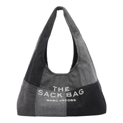 Marc Jacobs The Sack Shoulder Bag  Black In ["grey","black"]