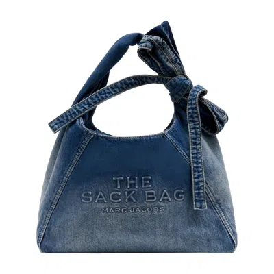 Marc Jacobs The Sack Shoulder Bag -  - Cotton - Blue In Pattern