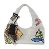 Marc Jacobs The Camp Patchwork Tote Bag In Gray