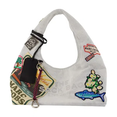 MARC JACOBS MARC JACOBS THE SACK SHOULDER BAG -  - COTTON - MULTICOLOR