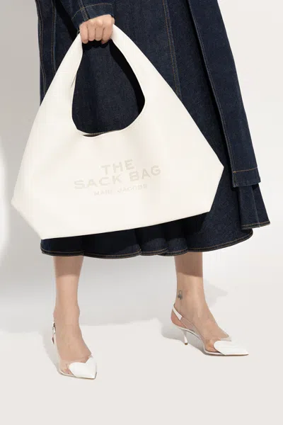 Marc Jacobs The Leather Sack Bag In 100
